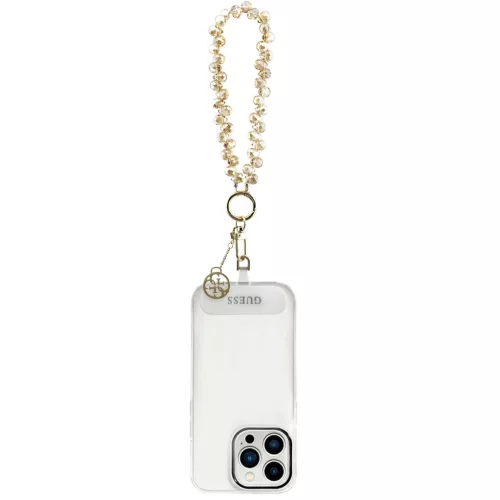 Guess Universal Wrist Strap Crystals 4G Charm csukló pánt, arany