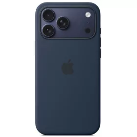   Apple iPhone 17 Pro Max gyári szilikon tok, MagSafe, sötétkék