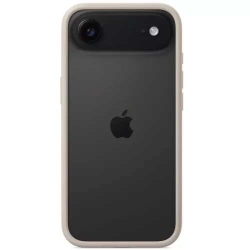 Apple iPhone Air (2025) Bumper gyári tok, Crossbody Strap kompatibilis, Tan, bézs