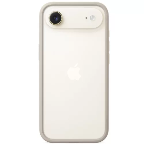Apple iPhone Air (2025) Bumper gyári tok, Crossbody Strap kompatibilis, Tan, bézs