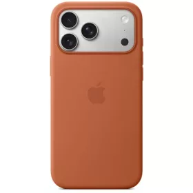 Apple iPhone 17 Pro gyári szilikon tok, MagSafe, terrakotta