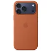 Apple iPhone 17 Pro gyári szilikon tok, MagSafe, terrakotta