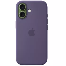 Apple iPhone 17 gyári szilikon tok, MagSafe, lila