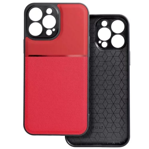 Forcell Noble Xiaomi Redmi 15 4G / Redmi 15 5G hátlap tok, piros