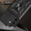 Tech-Protect Camshield Pro Xiaomi Redmi 15 4G / Redmi 15 5G strapabíró tok kameravédelemmel, kitámasztóval, fekete