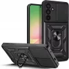 Tech-Protect Camshield Pro Samsung Galaxy A56 strapabíró tok kameravédelemmel, kitámasztóval, fekete