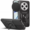 Tech-Protect Camshield Pro Xiaomi Redmi 14C / Poco C75 strapabíró tok kameravédelemmel, kitámasztóval, fekete