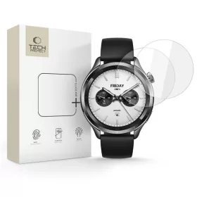   Tech-Protect Glass Fit+ Xiaomi Watch S4 kijelzővédő üvegfólia, átlátszó (2db)