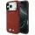 BMW M FW Metal Logo Apple iPhone 17 Pro Max MagSafe hátlap tok, piros