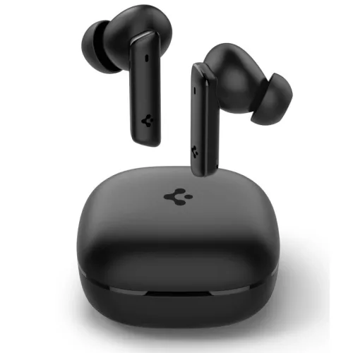 Spigen SA2402 TWS vezeték nélküli fülhallgató aktív zajszűréssel, fekete