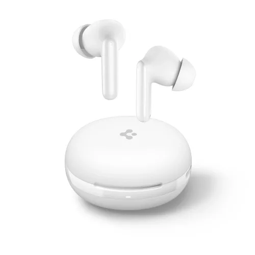 Spigen SA2400 TWS vezeték nélküli fülhallgató aktív zajszűréssel, fehér