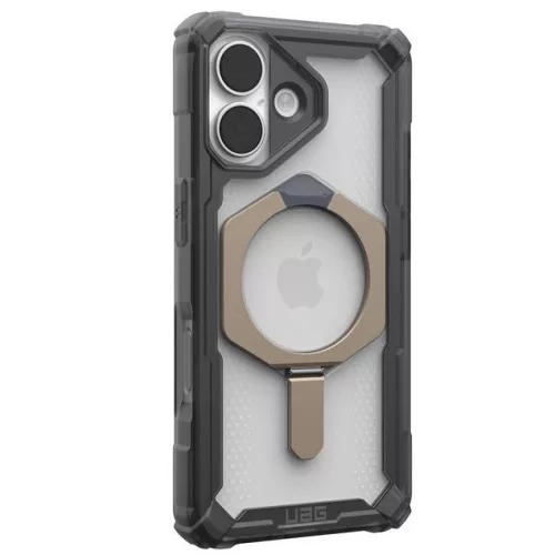 UAG Plasma XTE Apple iPhone 17 hátlap tok kitámasztóval, MagSafe, ash/titanium