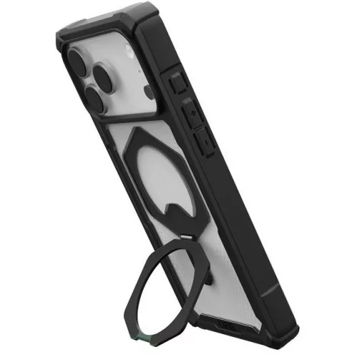 UAG Plasma XTE Apple iPhone 18 Pro / 17 Pro hátlap kitámasztóval, MagSafe, black/clear