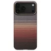 Pitaka Ultra Slim Apple iPhone 17 Pro hátlap tok, Aramid, MagSafe, sunset