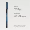 Pitaka Ultra Slim Apple iPhone 18 Pro Max / 17 Pro Max hátlap tok, Aramid, MagSafe, moonrise