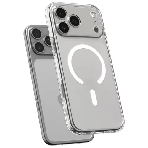 Spigen Ultra Hybrid Magfit Apple iPhone 17 Pro Max tok, MagSafe, Frost White, fehér 