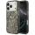 Guess Python Pattern Apple iPhone 17 Pro hátlap tok kameravédő peremmel, MagSafe, kígyó minta, barna-arany