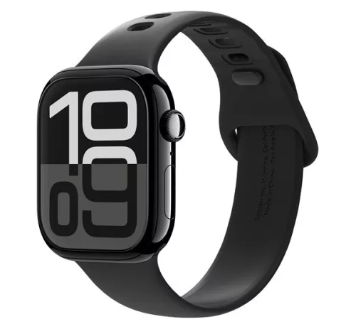 Spigen EliteShield EZ Fit Apple Watch 11 / Watch 10 42mm kijelzővédő fólia felhelyező kerettel (2db)