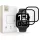 Tech-Protect Glass Flex+ Apple Watch 11 / Watch 10 46mm kijelzővédő fólia, fekete (2db)