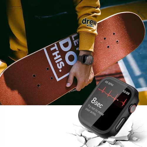 Tech-Protect Defense360 Apple Watch 11 / Watch 10 42mm ütésálló tok, kijelzővédő felülettel, átlátszó