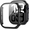 Tech-Protect Defense360 Apple Watch 11 / Watch 10 46mm ütésálló tok, kijelzővédő felülettel, fekete