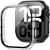 Tech-Protect Defense360 Apple Watch 11 / Watch 10 46mm ütésálló tok, kijelzővédő felülettel, átlátszó