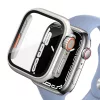 Tech-Protect Defense360 Apple Watch 4 / 5 / 6 / SE / SE2 / SE3 (44mm) ütésálló tok, kijelzővédő felülettel, titanium-narancs