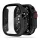 Tech-Protect Defense360 Apple Watch Ultra 4 / 3 / 2 / 1 ütésálló tok, kijelzővédő felülettel, fekete