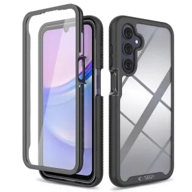   Tech-Protect Defense360 Samsung Galaxy A16 strapabíró tok kijelzővédelemmel, fekete