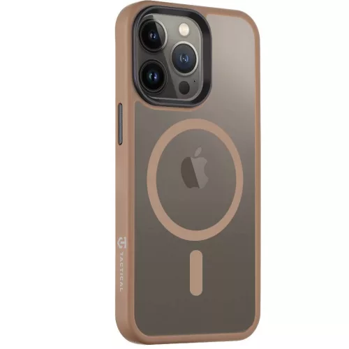 Tactical MagForce Hyperstealth Apple iPhone 13 Pro Magsafe hátlap tok, fekete/barna