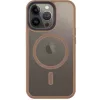 Tactical MagForce Hyperstealth Apple iPhone 16 Pro Magsafe hátlap tok, fekete/barna