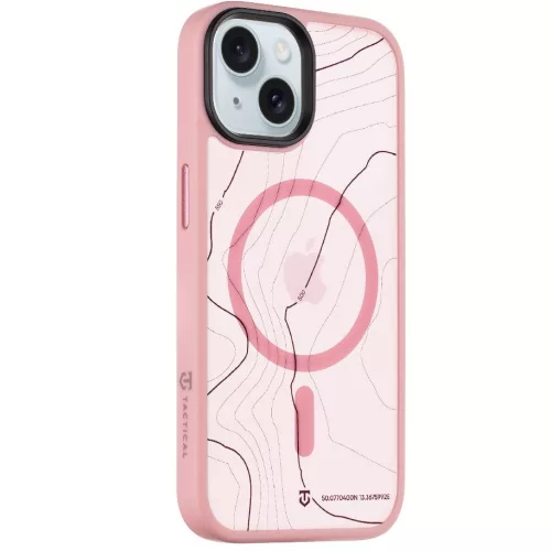Tactical MagForce Hyperstealth Sika Apple iPhone 15 MagSafe tok, rózsaszín