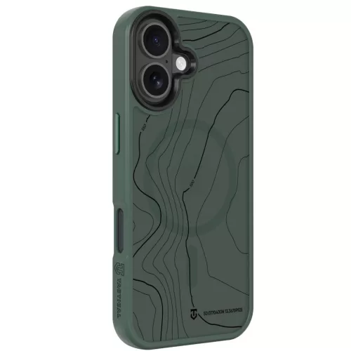 Tactical MagForce Hyperstealth Sika Apple iPhone 16 MagSafe tok, zöld