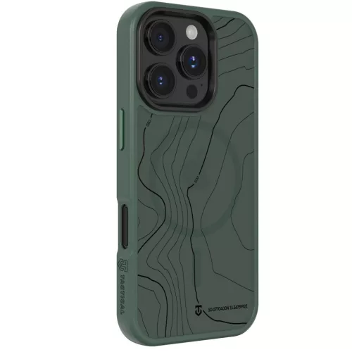 Tactical MagForce Hyperstealth Sika Apple iPhone 16 Pro MagSafe tok, zöld