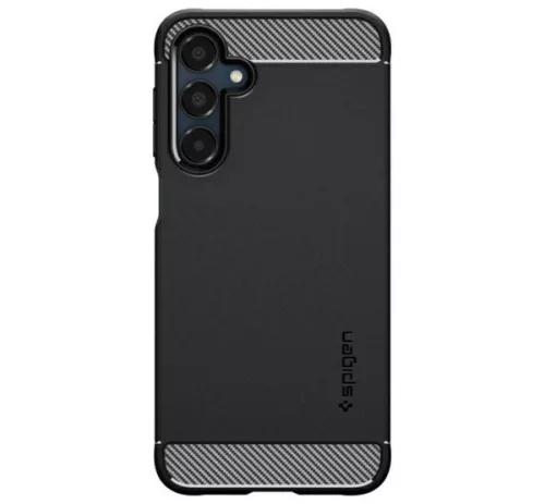 Spigen Rugged Armor Samsung Galaxy A17 tok, Matte Black, fekete