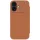 Nillkin Qin Pro Apple iPhone 17 bőr flip tok, barna
