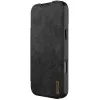 Nillkin Qin Pro Apple iPhone 17 Pro bőr flip tok, fekete
