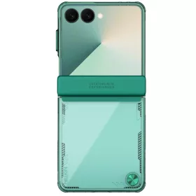   Nillkin Iceblade Prop Samsung Galaxy Z Flip 7 tok, zöld-átlátszó
