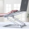 Tech-Protect ULS400 állítható / összecsukható univerzális asztali laptop tartó, ezüst