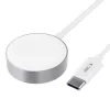 Tech-Protect UltraBoost Magnetic Apple Watch töltő USB-C kábellel, 120cm, fehér