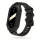Tech-Protect Armour Xiaomi Mi Smart Band 10 / Band 9 / Band 8 strapabíró szíj megerősített sarkakkal, fekete