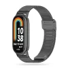 Tech-Protect Milanese Xiaomi Mi Smart Band 10 / Band 9 / Band 8 milánói szíj, fekete