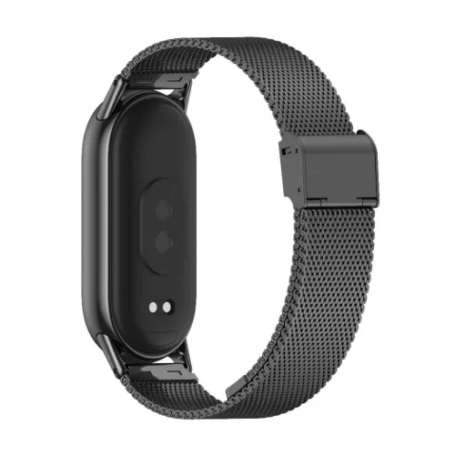 Tech-Protect Milanese Xiaomi Mi Smart Band 10 / Band 9 / Band 8 milánói szíj, fekete