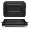 Tech-Protect Kevlar Pro strapabíró laptop táska / tartó, megerősített peremmel, 13-14col, fekete