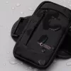 Tech-Protect M6 univerzális tartó / táska, futáshoz / sportoláshoz / túrázáshoz, fekete-rózsaszín