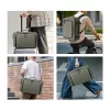 Tech-Protect Defender S50 utazó táska, Ryanair / Wizzair kompatibilis, 20L, 40x20x25cm, olívazöld
