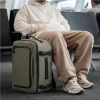 Tech-Protect Defender S50 utazó táska, Ryanair / Wizzair kompatibilis, 20L, 40x20x25cm, olívazöld