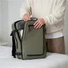 Tech-Protect Defender S50 utazó táska, Ryanair / Wizzair kompatibilis, 20L, 40x20x25cm, olívazöld