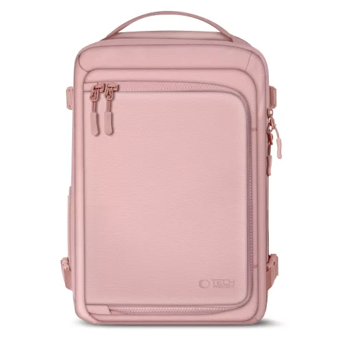 Tech-Protect Defender S50 utazó táska, Ryanair / Wizzair kompatibilis, 20L, 40x20x25cm, rózsaszín