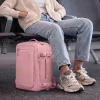 Tech-Protect Defender S50 utazó táska, Ryanair / Wizzair kompatibilis, 20L, 40x20x25cm, rózsaszín